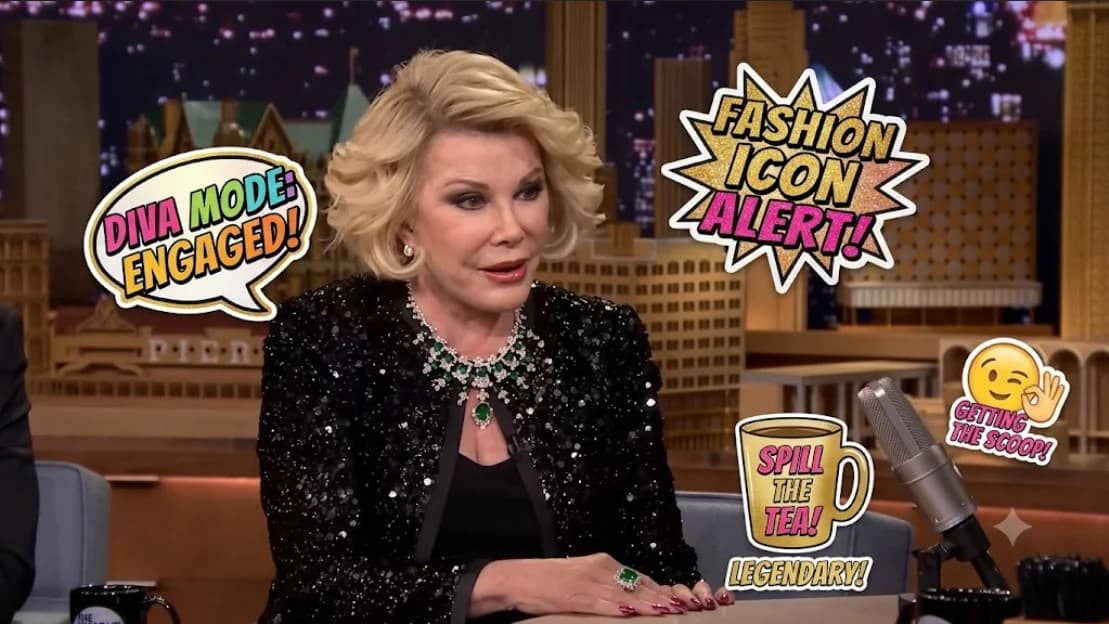 loi. Joan Rivers Returns to The Tonight Show: A Classic Late-Night Comedy Moment