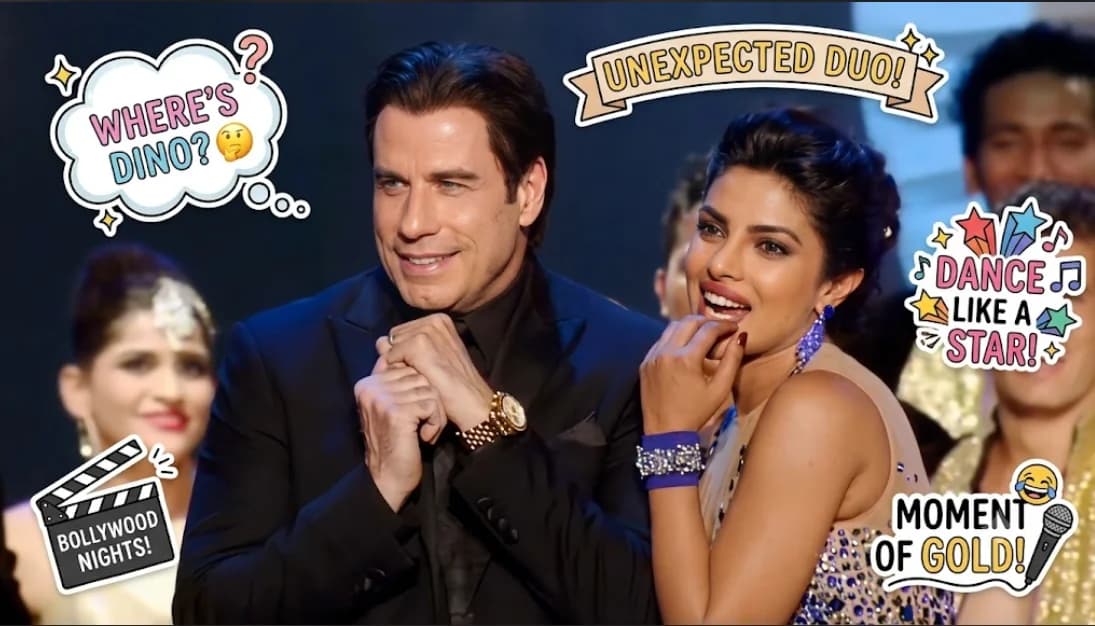 loi. John Travolta Grooving To Bollywood With Priyanka Chopra At IIFA 2014 Is The Crossover You Never Knew You Needed