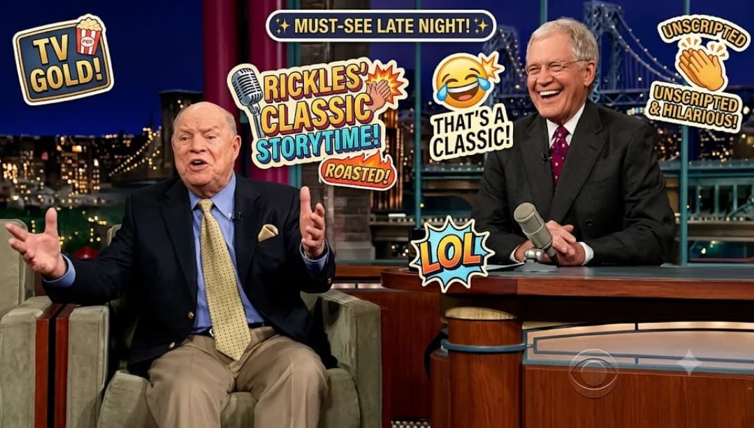 loi. Don Rickles Left Letterman Speechless With The Most Brutal Roast Ever Caught On Camera