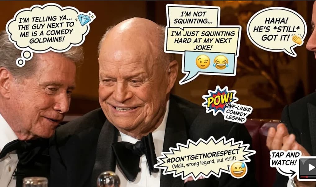loi. De Niro And Scorsese Could Not Stop Laughing At This Don Rickles Tribute