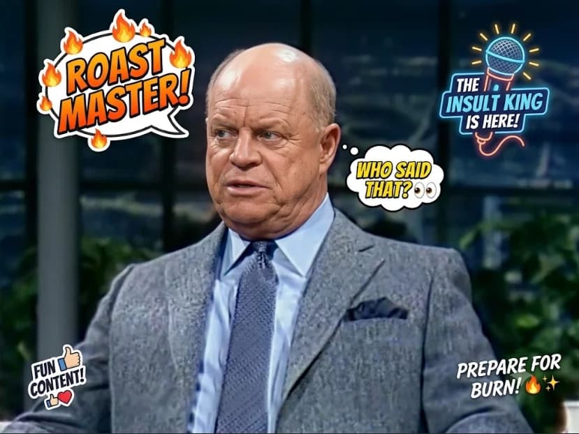 loi. Don Rickles in 1984: The Classic Tonight Show Roast That Still Makes Comedy Fans Gasp, Laugh, and Hit Replay