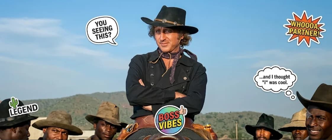 loi. Gene Wilder's Silent Gunfight: Why the Waco Kid's Applause Scene Still Beats Every Modern Punchline