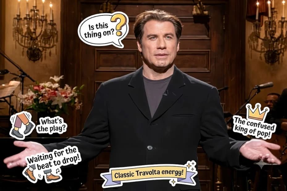 loi. John Travolta SNL Monologue: Why This Insane Cold Open Is Breaking The Internet