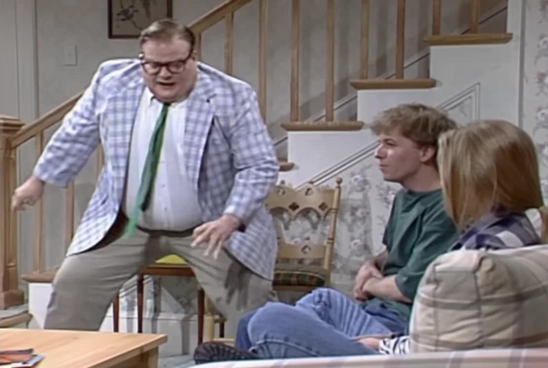 loi.CHRIS FARLEY TURNS ONE MOTIVATIONAL SPEAKER INTO PURE COMEDY CHAOS