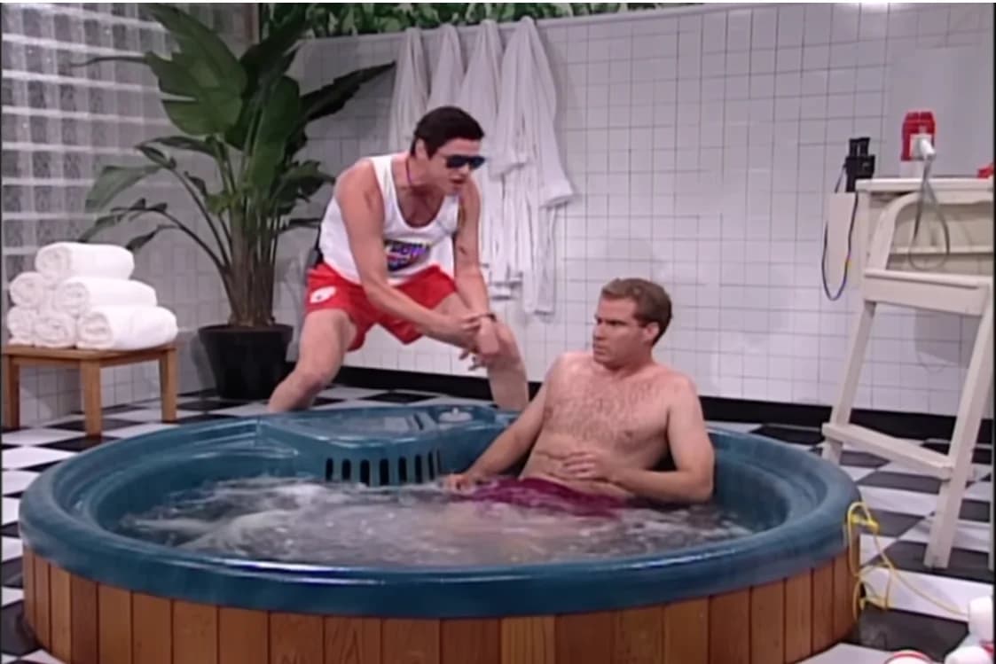 loi.JIM CARREY TURNED A QUIET JACUZZI INTO A FULL-SCALE EMERGENCY!
