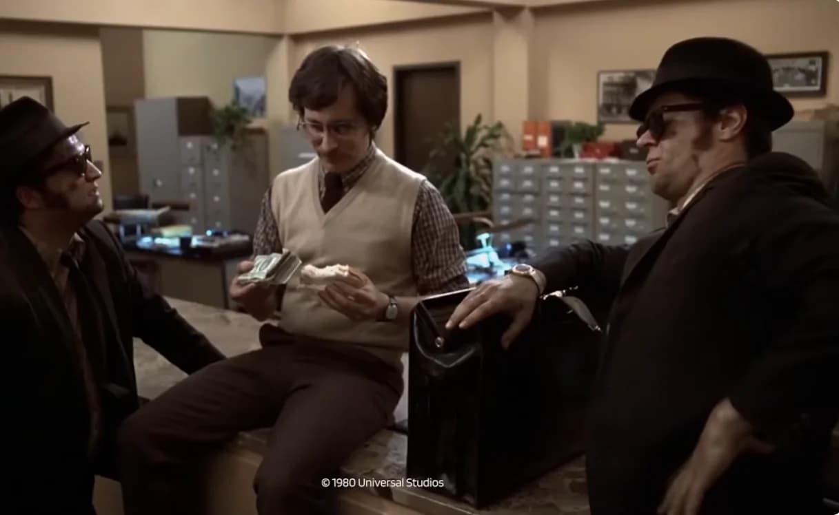 loi.THE BLUES BROTHERS GOT ARRESTED — SO THEY TURNED THE JAIL INTO A CONCERT!