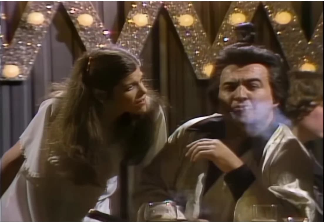 loi.JOHN BELUSHI TURNED DISCO FEVER INTO SAMURAI MADNESS!