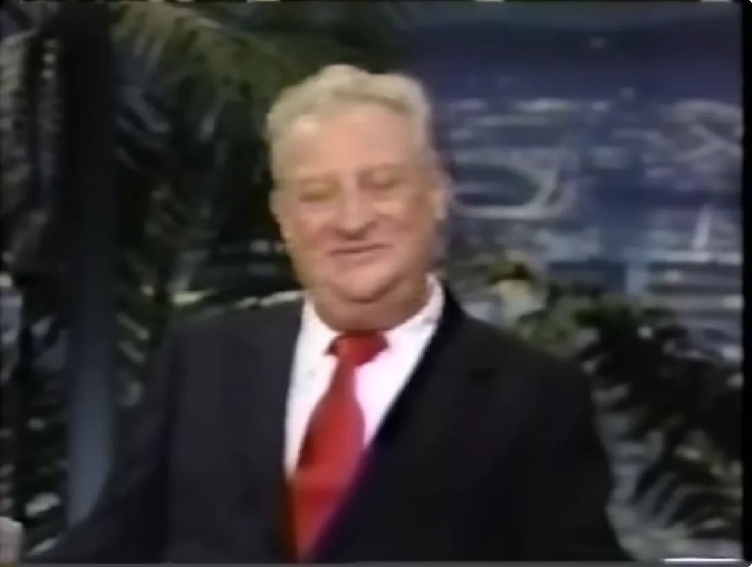 loi.RODNEY DANGERFIELD COULD TURN ALMOST ANY QUESTION FROM JOHNNY CARSON INTO A PUNCHLINE!