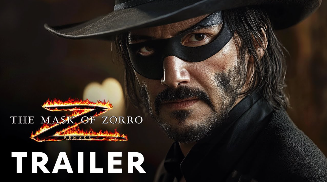 The Mask of Zorro (2025) – Tráiler teaser | Keanu Reeves, Jenna Ortega