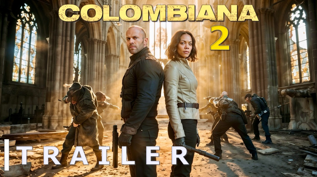 Colombiana 2 (2025) | Teaser Trailer | Zoe Saldana & Jason Statham Returns