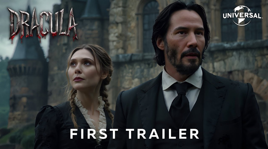 DRACULA – First Trailer (2025) Keanu Reeves, Elizabeth Olsen