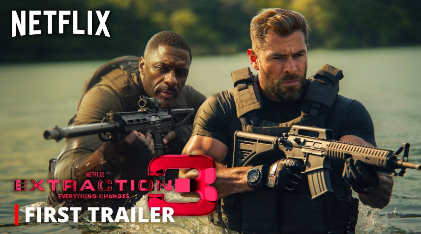 🎬EXTRACTION 3 – First Trailer (2024) Chris Hemsworth, Idris Elba | Netflix