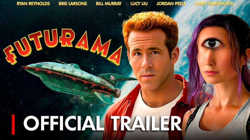 🎬FUTURAMA | Movie Trailer (2025) – Ryan Reynolds, Brie Larson